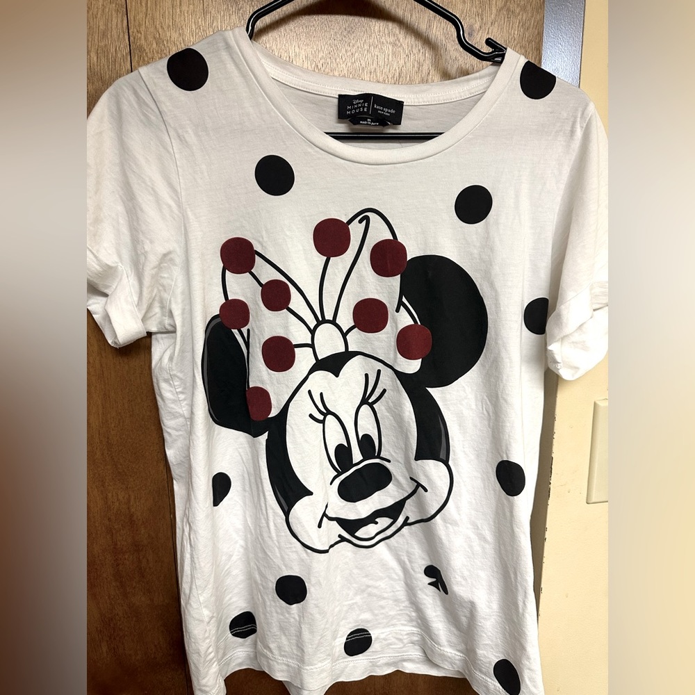 Kate Spade x Minnie Mouse Women’s T-shirt medium. DISNEY SPADE ♠️